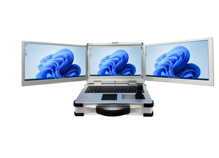 15,6-дюймовый защищённый ноутбук с тремя антибликовыми экранами и джойстиком