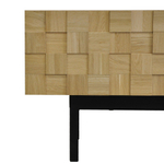 Dipriz Тумба под телевизор дизайнерская Лоред с фасадами из дуба, на металлических ножках в стиле лофтТумба под телевизор Лоред с фасадами из массива дуба, на ножках