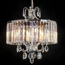 Citilux Инга CL335161 Люстра подвесная хрустальная Хром