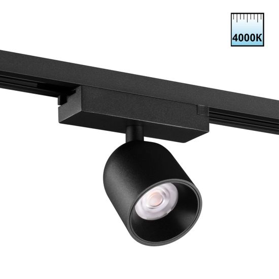 359804 PORT NT25 246 черный Светильник трековый однофазный двухжильный IP20 LED 10W 180-265V 4000К SOLETTE