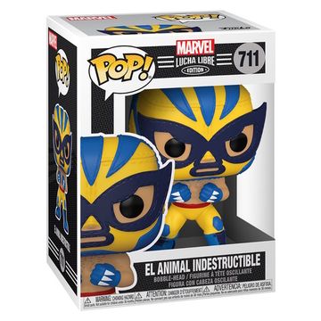 Фигурка Funko POP! Bobble Marvel Luchadores Wolverine 53873