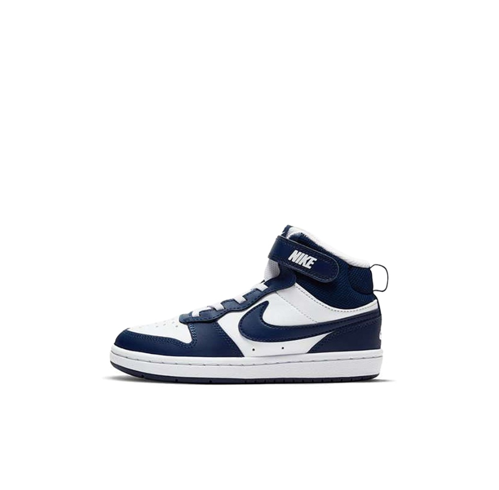Nike Court Borough Mid 2 PSV White Signal Blue CD7783 107 0 insneaker.ru