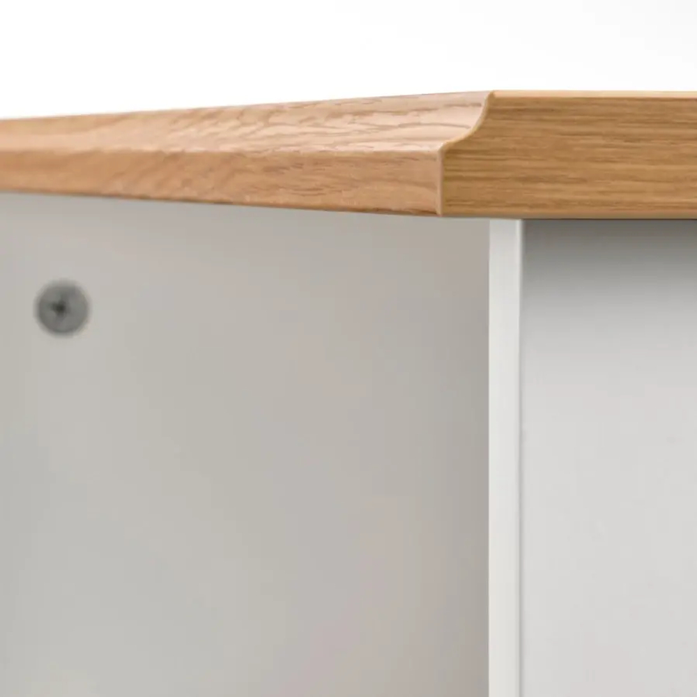 Журнальный стол - IKEA ИКЕА SKRUVBY, 60х60х50см, белый/светло-коричневый