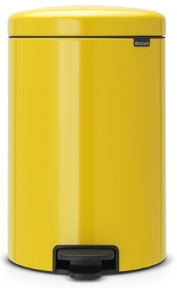 Ведро Brabantia NewIcon 20л желтая маргаритка