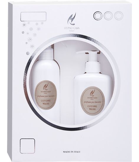 Мягкий хлопок, набор парфюм для стирки и спрей для текстиля, Hypno Casa