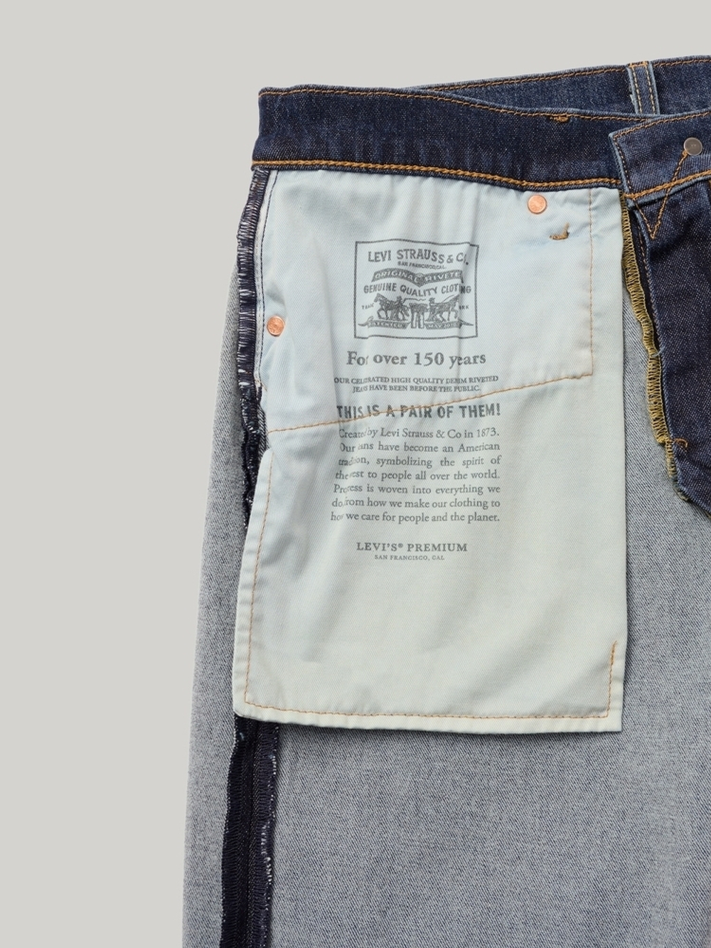 Мужские джинсы Levi's 512 Slim Taper 28833-1437, Утепленные