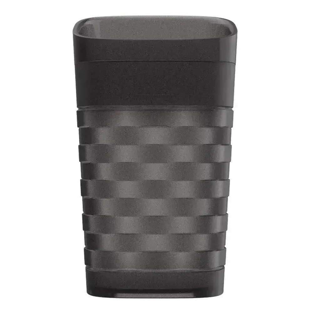 Стакан для зубных щеток без разделителя Glam (графит)
