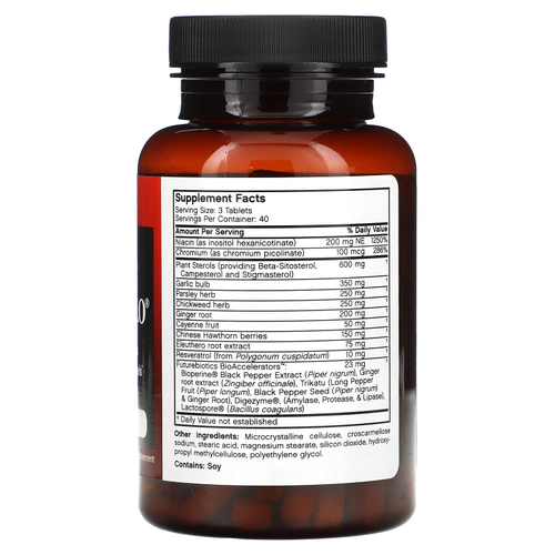 Futurebiotics, Cholesta-Lo, 120 вегетарианских таблеток