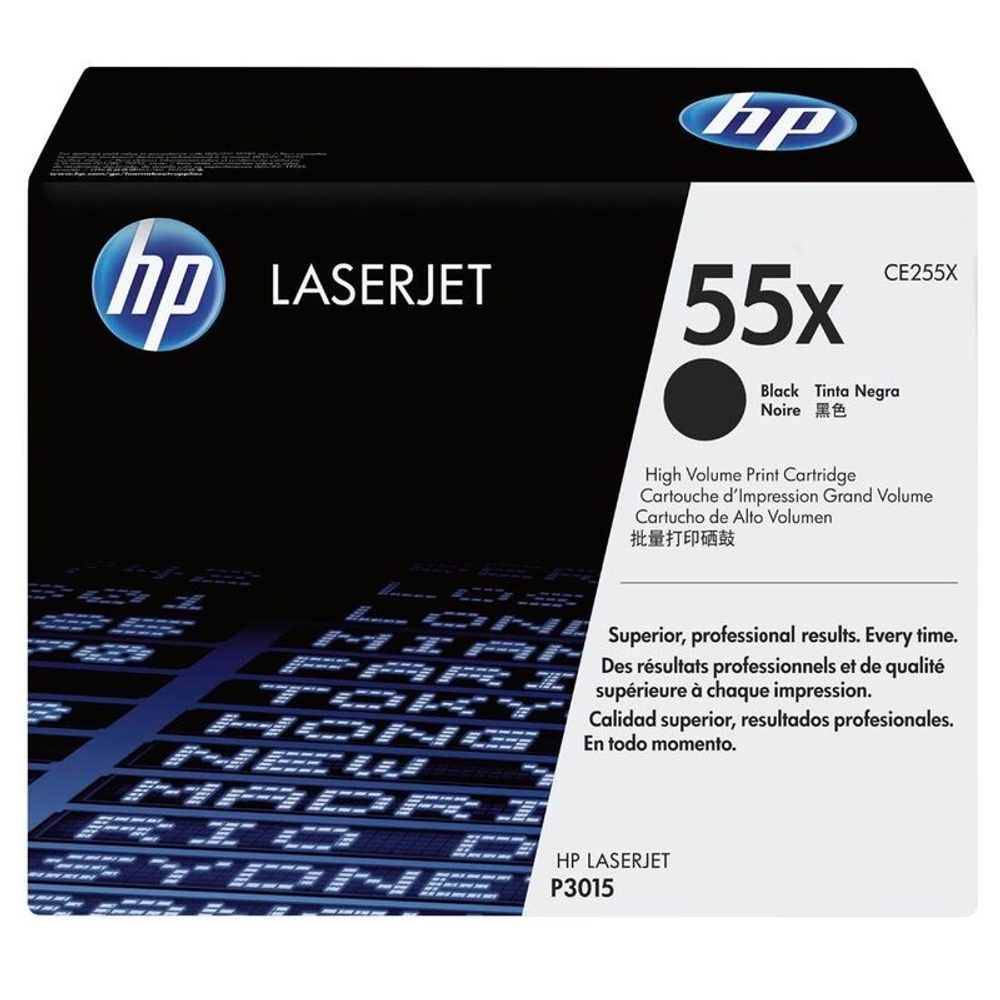 Картридж HP 55X (CE255X) для LaserJet M521/M525/P3015 (12.5K)