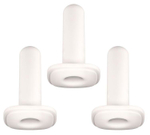 Набор из 3 узких сменных рукавов для мастурбатора Onyx (Цвет: белый)