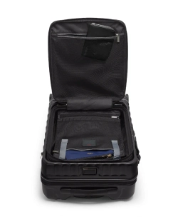 Чемодан ручная кладь с расширением Continental/Black Texture