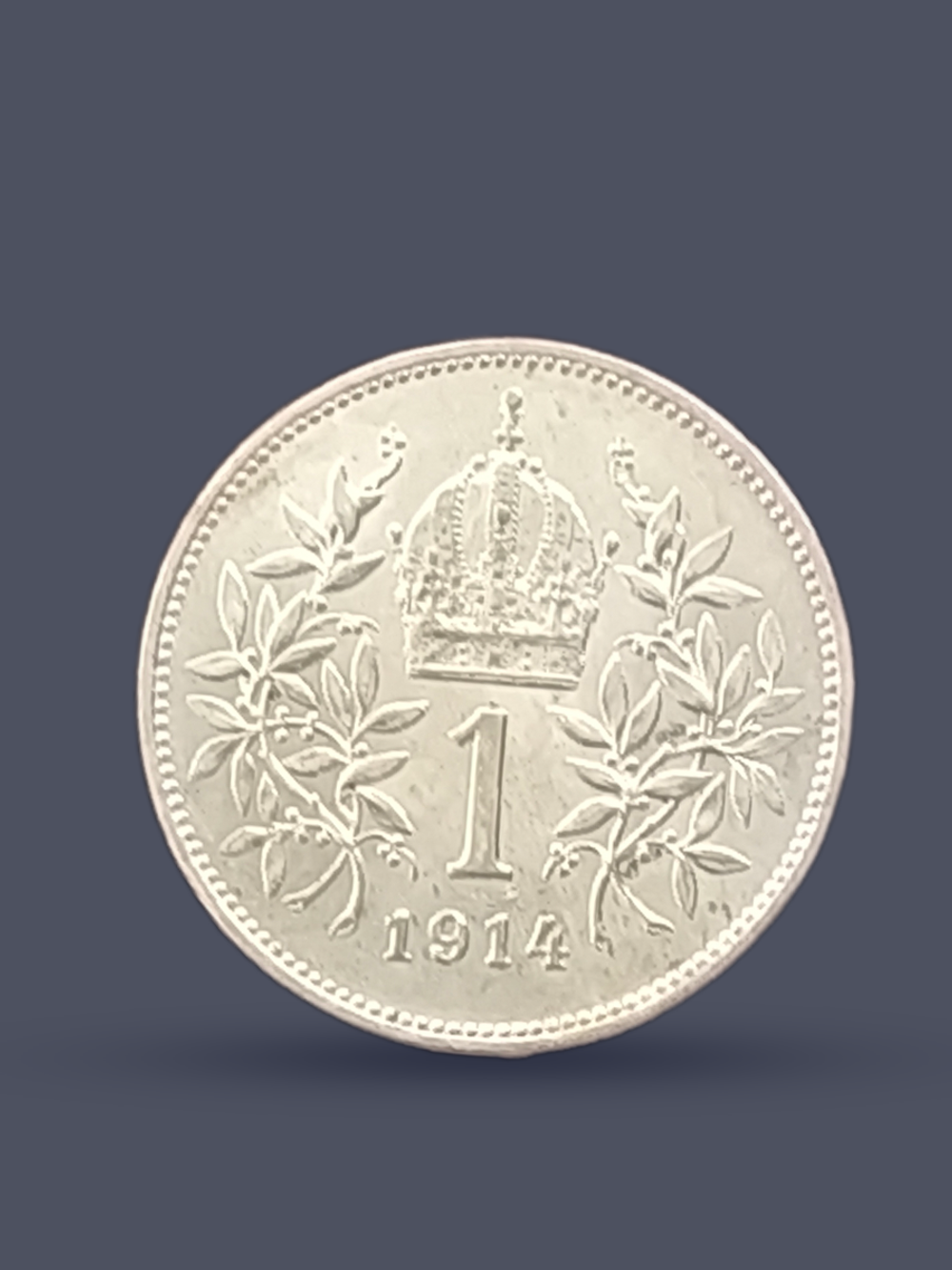 Монета 1 крона (crown) 1914 год Австрия