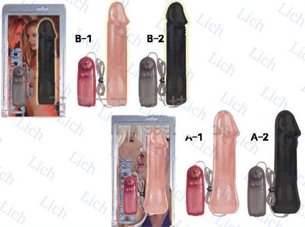 Телесный вибратор с выносным пультом управления