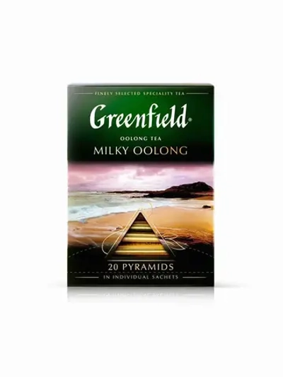 Чай в пирамидках зелёный Greenfield Milky Oolong, 20 шт