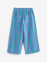 Брюки широкие для девочки Next E29-135, Синий, Зеленый