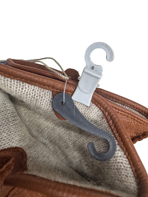 Перчатки. Мужские. Материал верха: Кожа оленя. Подклад: Трикотаж-шерсть. 5 шт в упаковке.