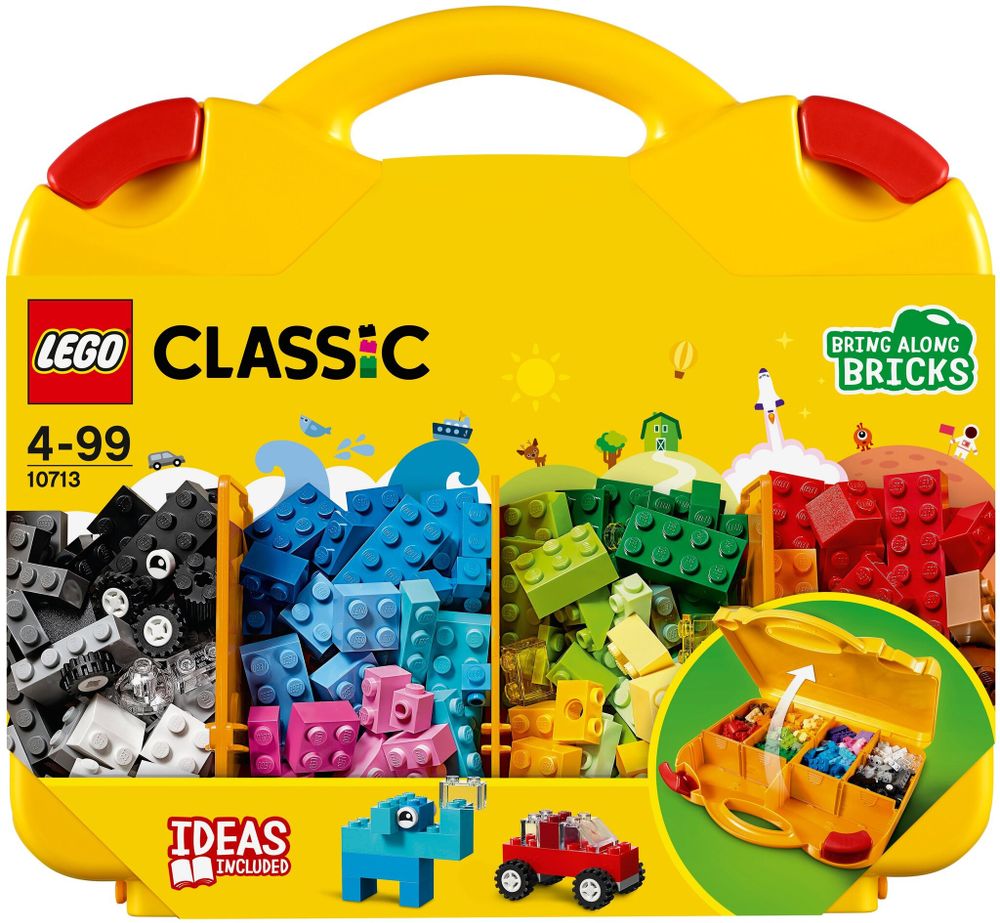 Конструктор LEGO Classic 10713 Чемоданчик для творчества и конструирования