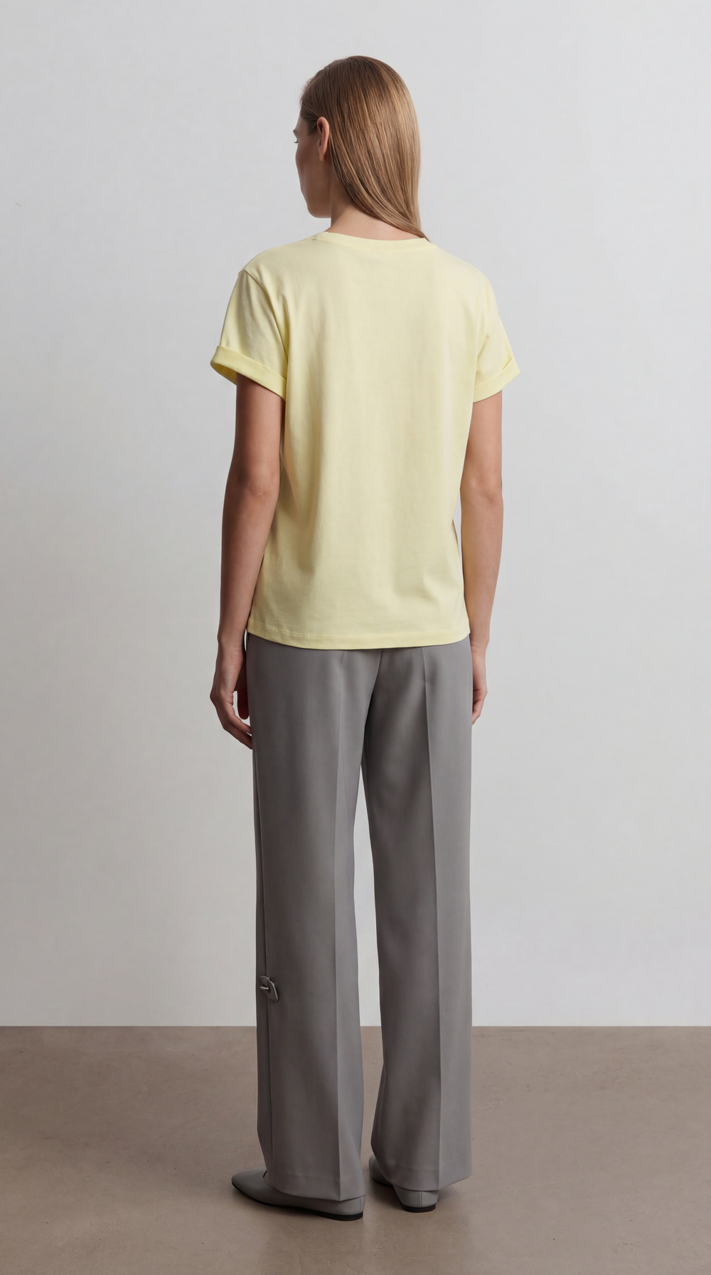 Футболка сливочная с принтом