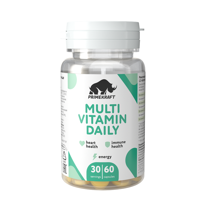 Мультивитаминный комплекс, Multivitamin Daily, 60 tab