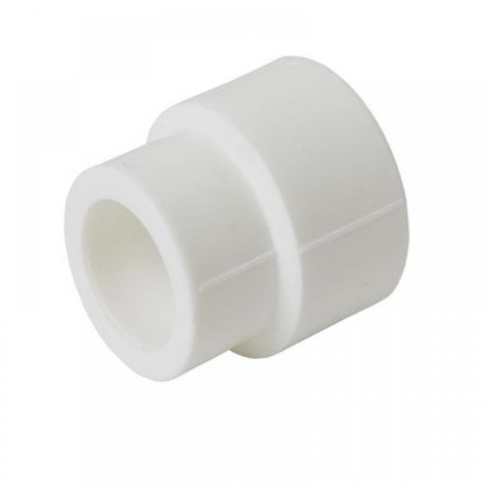 Муфта переходная полипропиленовая 25 х 20 VALFEX PP-R белая стыковочная, соединительная
