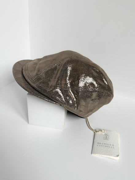 Кожаная кепка Brunello Cucinelli , 116