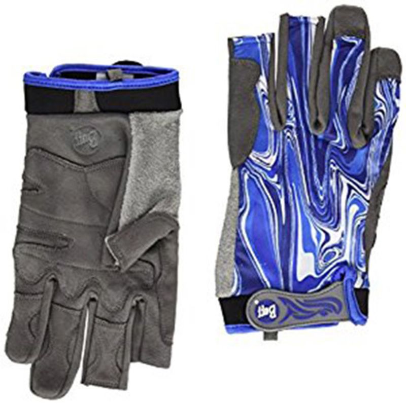Перчатки рыболовные Buff Mirage Blue Фото 2