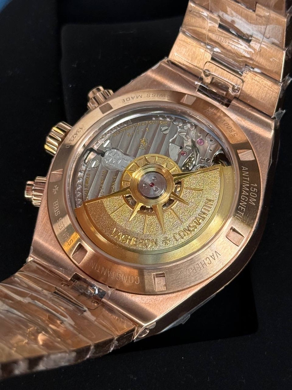 Часы Vacheron Constantin Overseas Chronograph Rose Gold Green Dial
