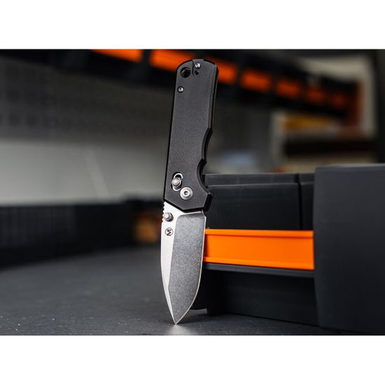 Нож Boker 01SC091 Rockstub Black клинок из стали 440B, рукоять Алюминиевый сплав (6061 T-6)