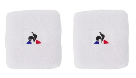 Напульсник теннисный Le Coq Sportif Tennis Armband 2P - белый