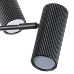 718267 Люстра ROMA 6х28W GU10 (led) ЧЕРНЫЙ