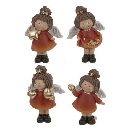 812447 Фигурка декор. "Девочка-Ангел" 9см