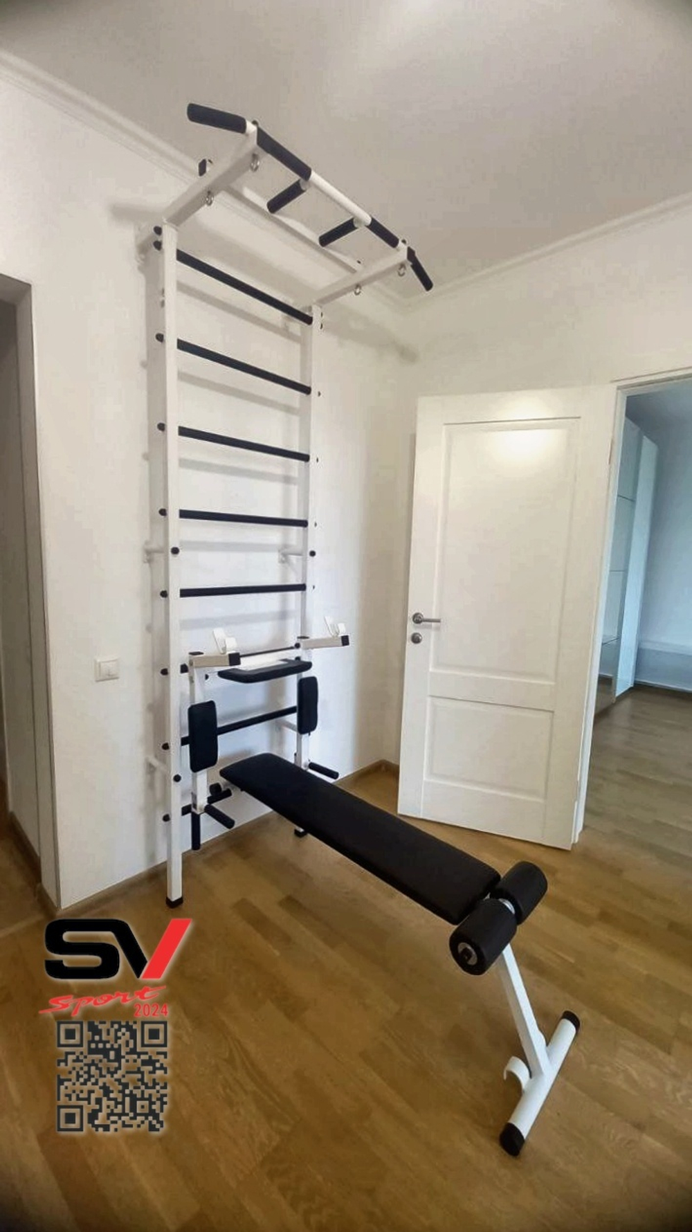 Монтаж шведской стенки Sv Sport в пеноблочные, газоблочные стены