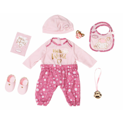 Baby Annabell — стартовый комплект одежды Deluxe для куклы ростом 39–46 см 701942 / артикул   701942  / GTIN 4001167701942