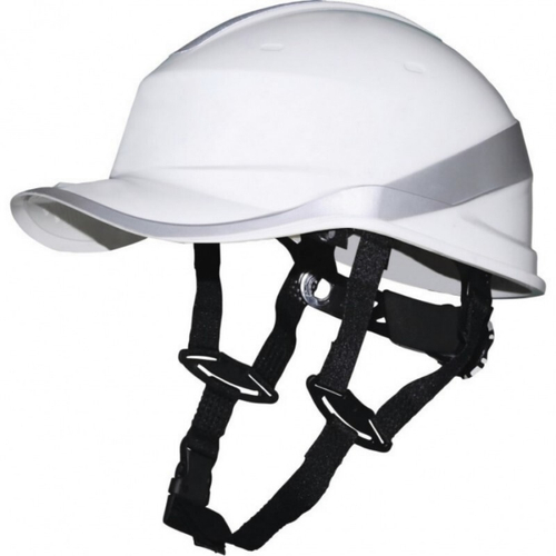 КАСКА DELTAPLUS™ DIAMOND V UP (С ХРАПОВИКОМ), БЕЛЫЙ
