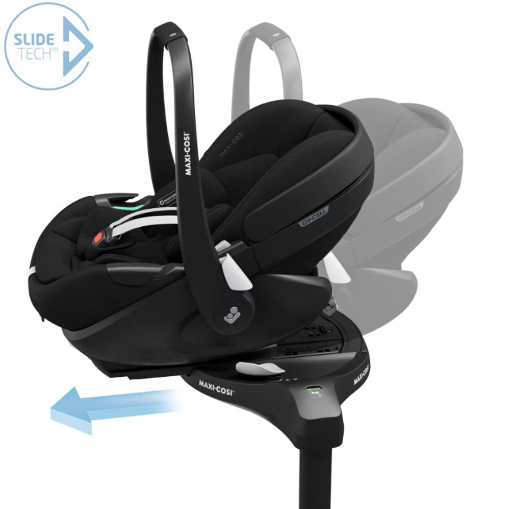 Автокресло Maxi-Cosi Pebble 360 Pro 0-13 кг с базой Family Fix 360 Prо 8052390110 Twillic Black/черный (2024)