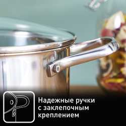 Набор посуды Tefal Cook Eat 4 предмета 16/20/28 см B922S434