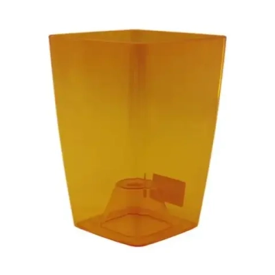 Горшок для орхидеи Сильвия 1,9л, h18 d12, янтарь