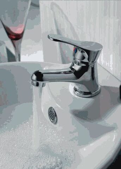 смеситель умывальник LEDEME картридж д.35мм L1014-B