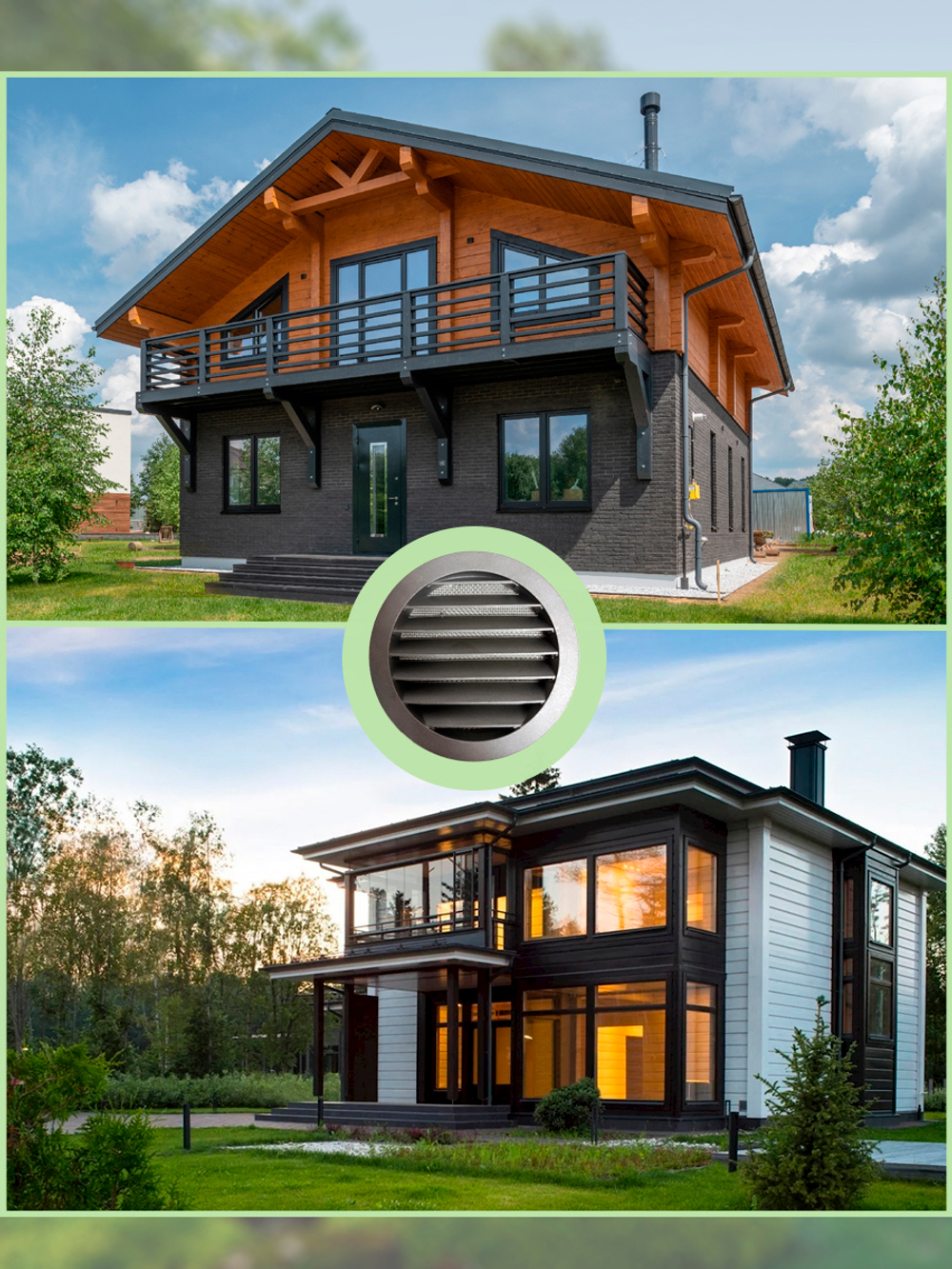 Решётка вентиляционная металлическая NOVAplast, D фланца 125мм, с антимоскитной стальной сеткой