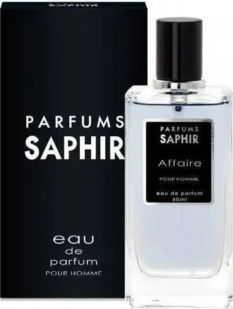 Утонченный аромат SAPHIR Affaire Pour Homme для мужчин 50 мл