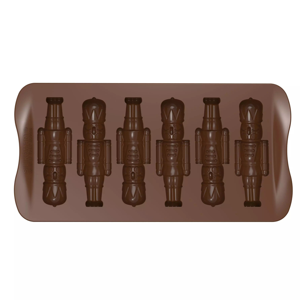 Силиконовая форма ИЗИ-ШОК «Щелкунчик» SCG065 Choco schiaccianoci Silikomart, Италия