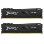 Оперативная память Kingston FURY Beast DDR4‑3600 — 32 ГБ / 64 ГБ / 128 ГБ чёрная RGB‑версия