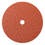 SANDWOX ORANGE CERAMIC диск на бумажной основе, керамика Ø150мм, Р220,липучка Multi holes