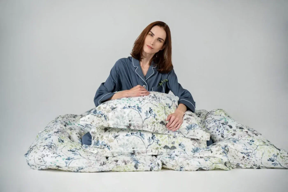 Постельное белье 2 спальное евро Decoflux Silky Poems