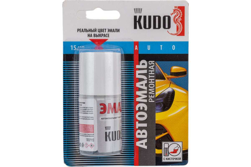 Эмаль-кисточка VAG Kudo Ибис Белый (15мл)