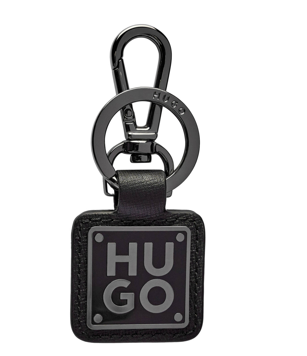 Кожаные кардхолдеры Hugo STK GB CardKeyr 50523726 HUGO - черный(50523726)