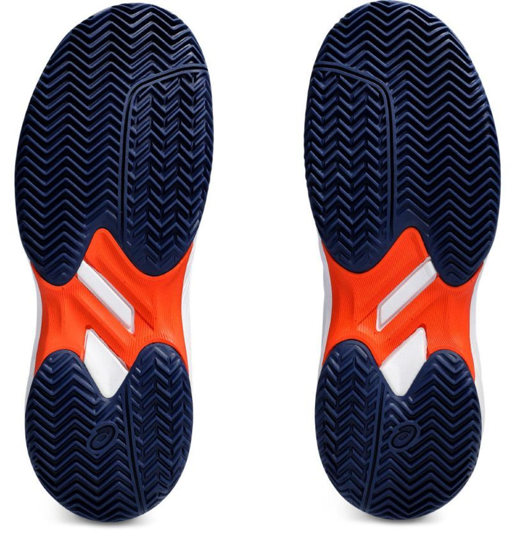 детские Кроссовки теннисные Asics Gel-Game 9 GS - blue expanse/white