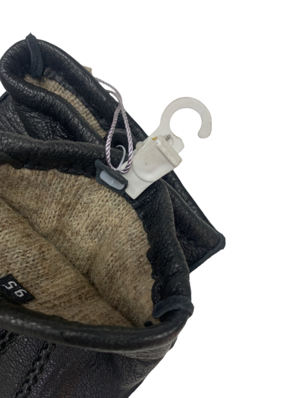 Перчатки. Мужские. Материал верха: Кожаные. Кожа оленя. Подклад: Трикотаж-шерсть.В упаковке 5 шт.