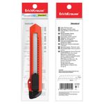 Нож канцелярский 18мм, Erich Krause Standart, push-lock