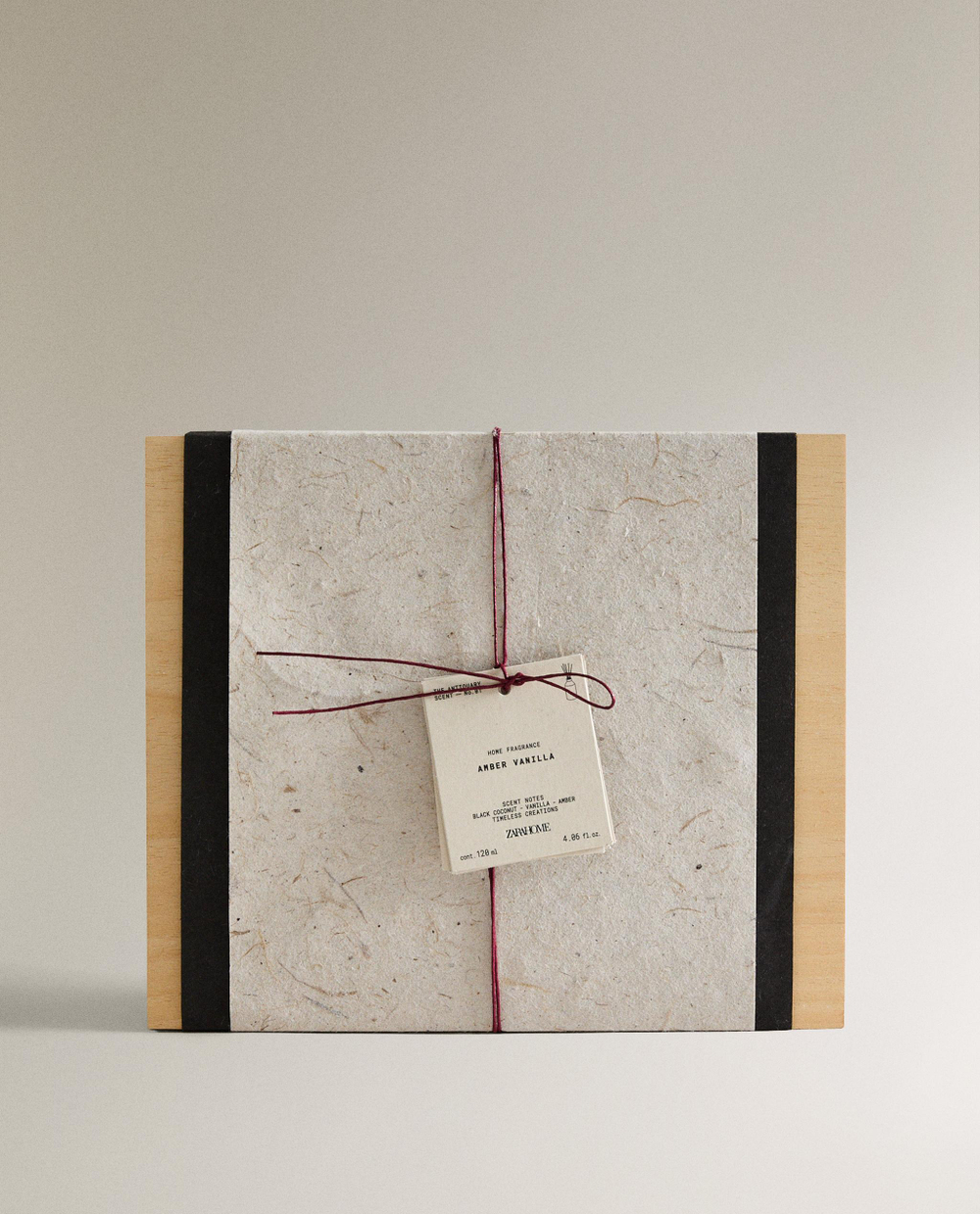 Zara Home Аромадиффузор Amber Vanilla 120 мл, тростниковые палочки микадо, аромат восточный древесный, Коричневый